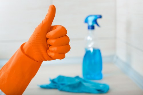 Bin store and entrance area cleaning service for Haringey communal spaces