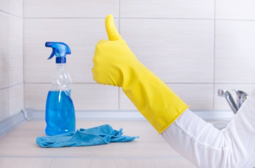 Professional deep cleaning equipment for a local home or office