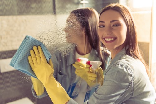 Weekly cleaning visit for a flat in Haringey